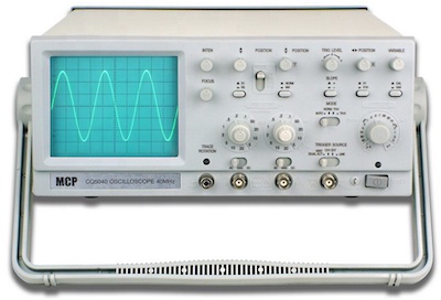 osciloscopio analogico