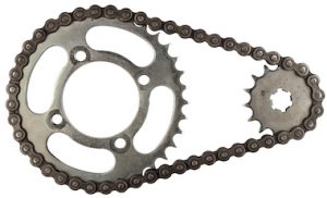 Engranajes con cadena