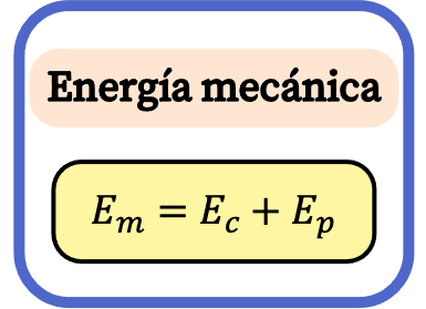 Fórmula de la energía mecánica